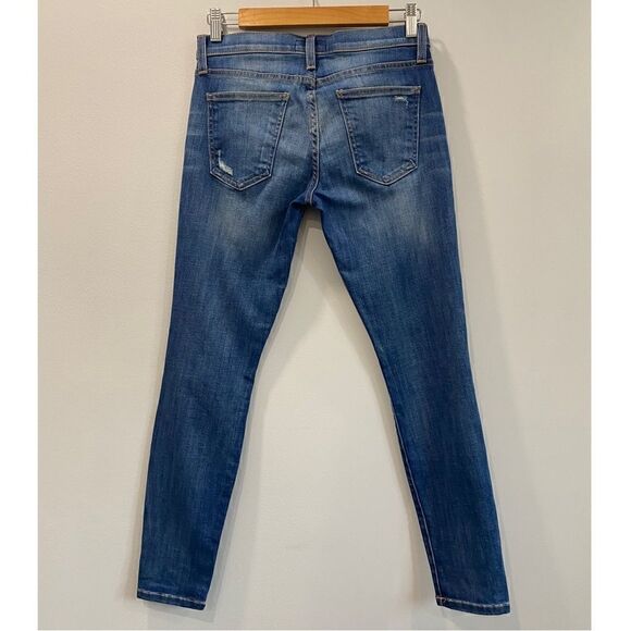 Current/Elliott 'the Stiletto' Destroyed Skinny Jeans - Picture 7 of 10